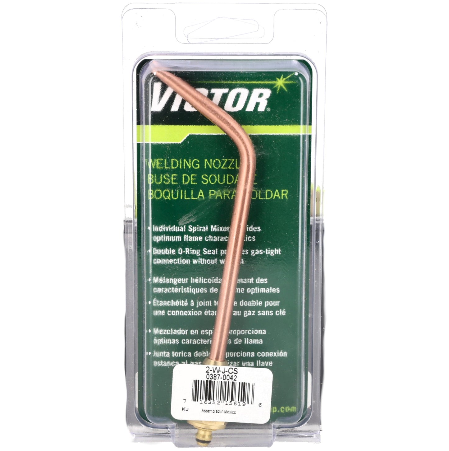 Rheem 0387-0042 2-W-J-CS Welding Nozzle-Victor