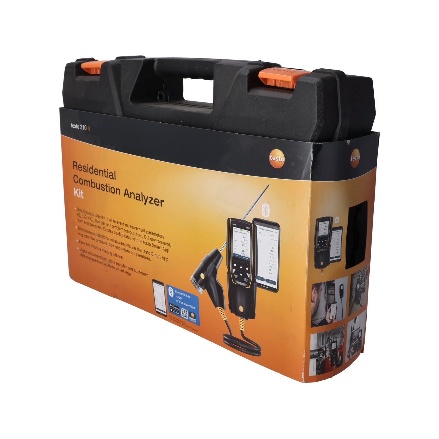 Rheem 0563-3104-01 Residential Combusiton Analyzer Kit Testo 310
