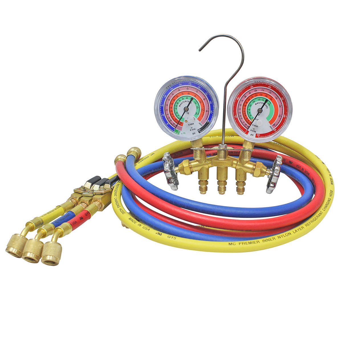 Rheem 59261 Bras Man R410A 60 Hoses Ball Valve Stdf