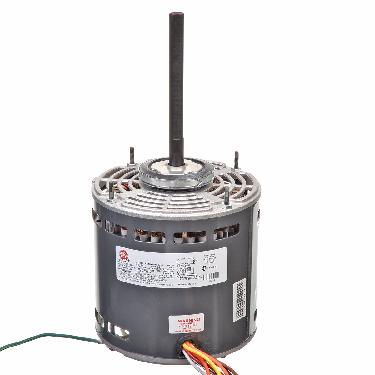 Rheem 8904 Blower Motor 3/4HP 115V Dir Drive Rev