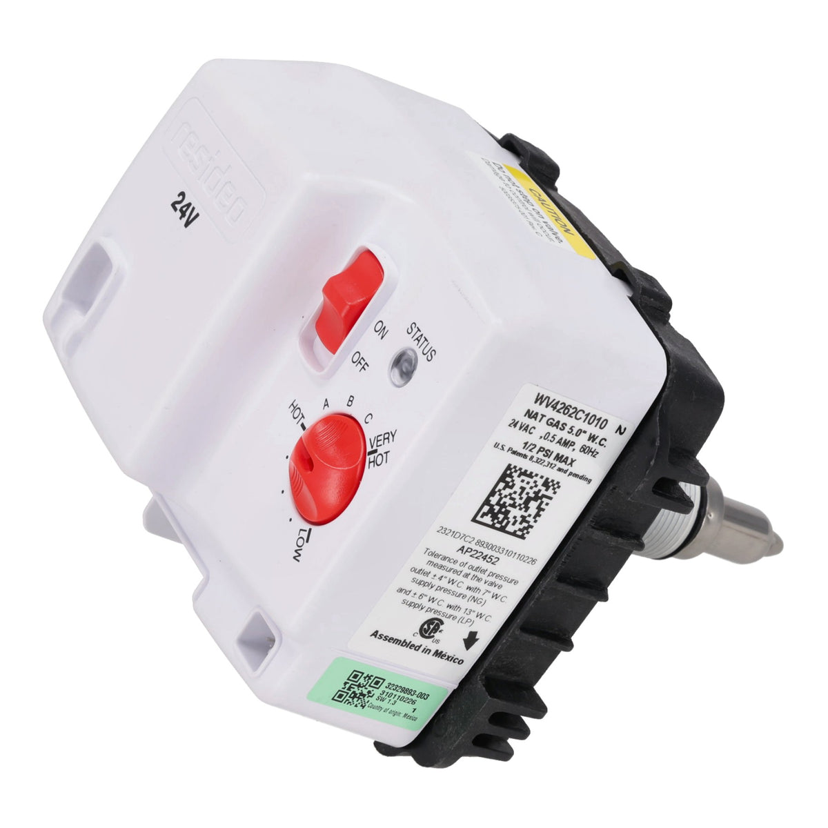 Rheem AP22452 Gas Control - Nat - 24VAC - Resideo