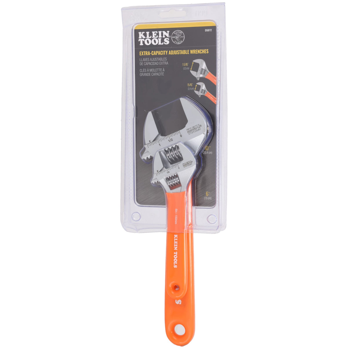 Rheem D5072 Extra-Capacity Adjustable Wrenches, 2-PIECE