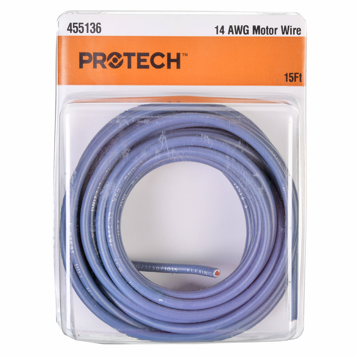 Rheem PD455136 14 Awg 15FT Motor Hook-Up Wire Blue
