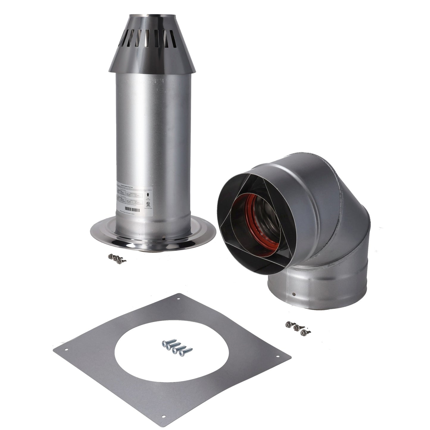 Rheem RTG20291-1 Horizontal Vent-Cone Termination Kit (2 in. X 6 in. Wall)