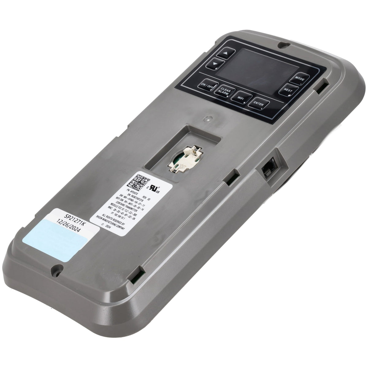 Rheem SP21271K Display Control Replacement Kit for Hpwh Gen 5 (50 Gal 120V Dedicated Circuit Compressor Only)