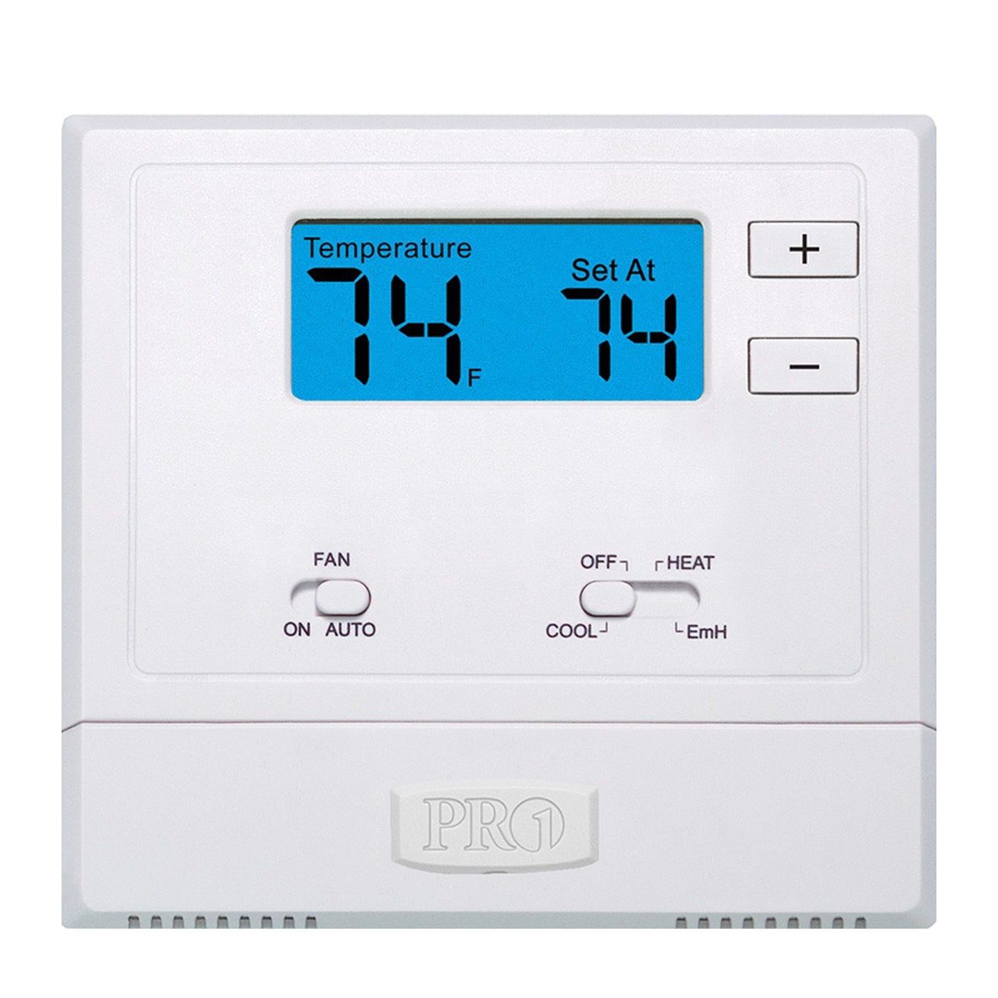 Rheem T621-2-1PK PRO1 T621-2 Non-Programmable Thermostat (Hp: 2H/1C)