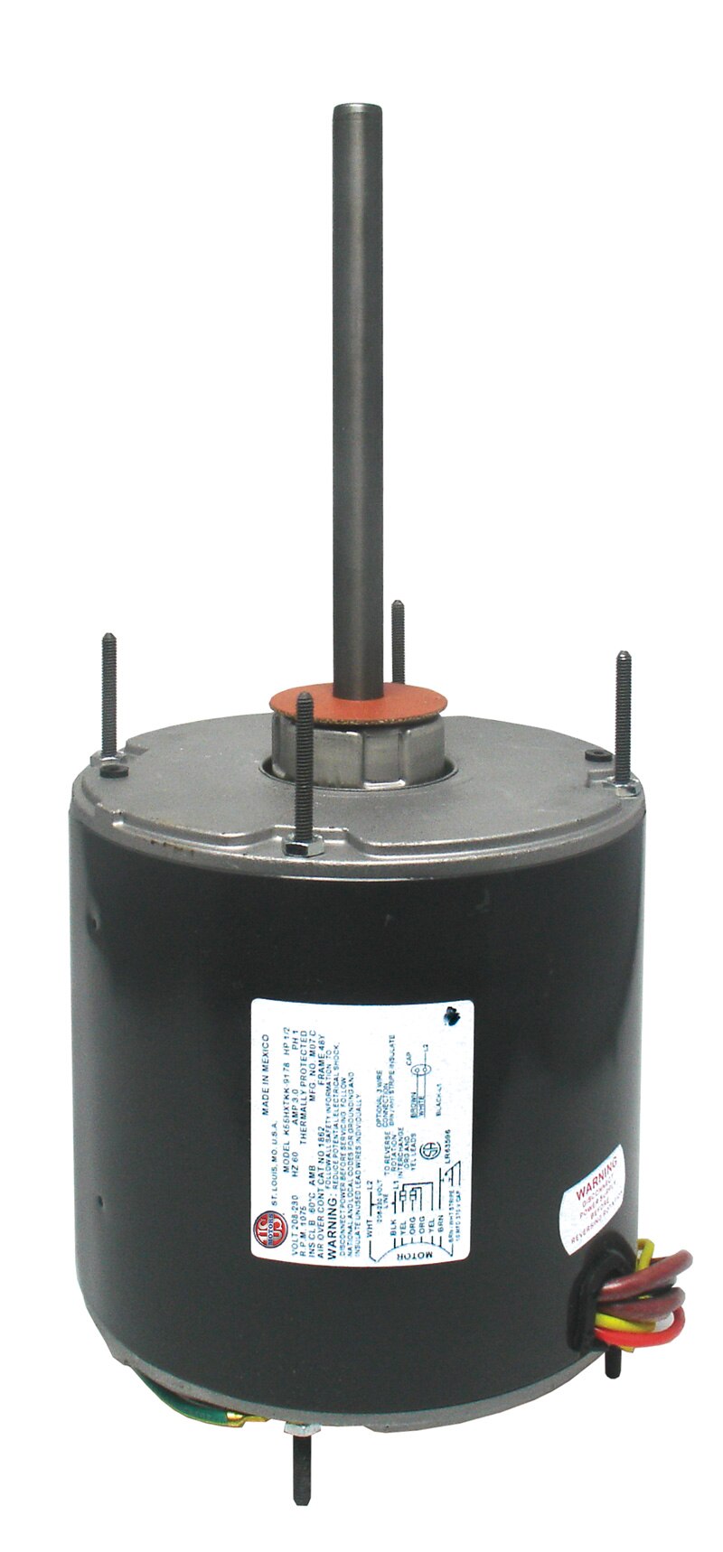 Rheem 1862 Condenser Fan Motor - 1/2 Hp