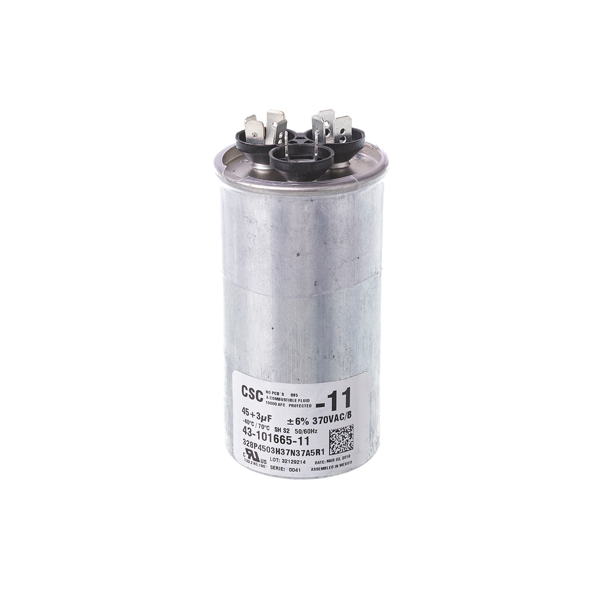 Rheem 43-101665-11 Capacitor DAL-M3GJ0345 Dtech