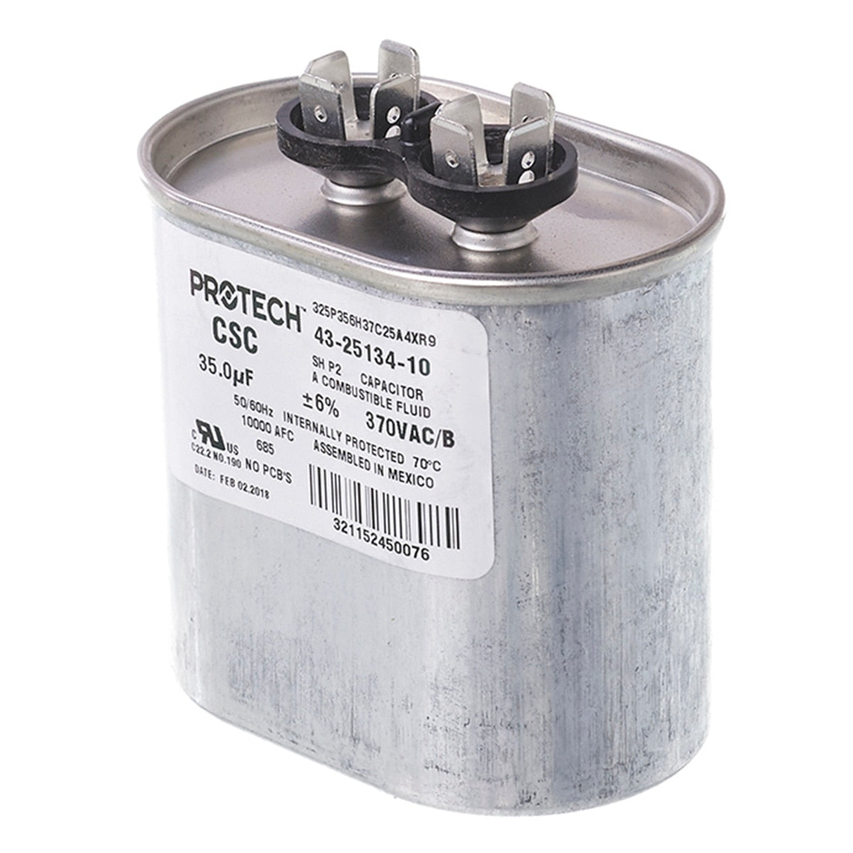 Rheem 43-25134-10 35/370 Single-Oval Metal Finish
