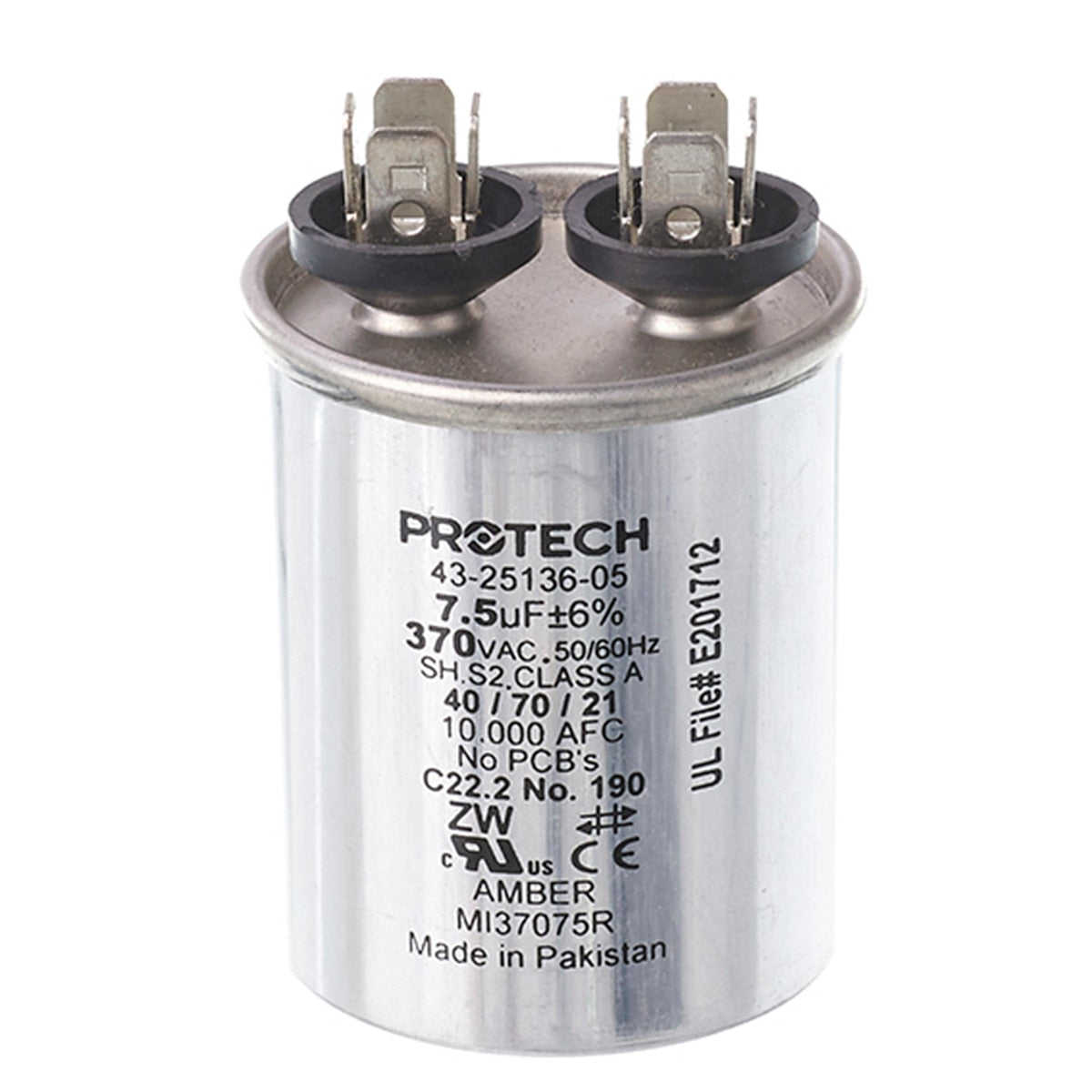 Rheem 43-25136-05 Capacitor 7.5/370