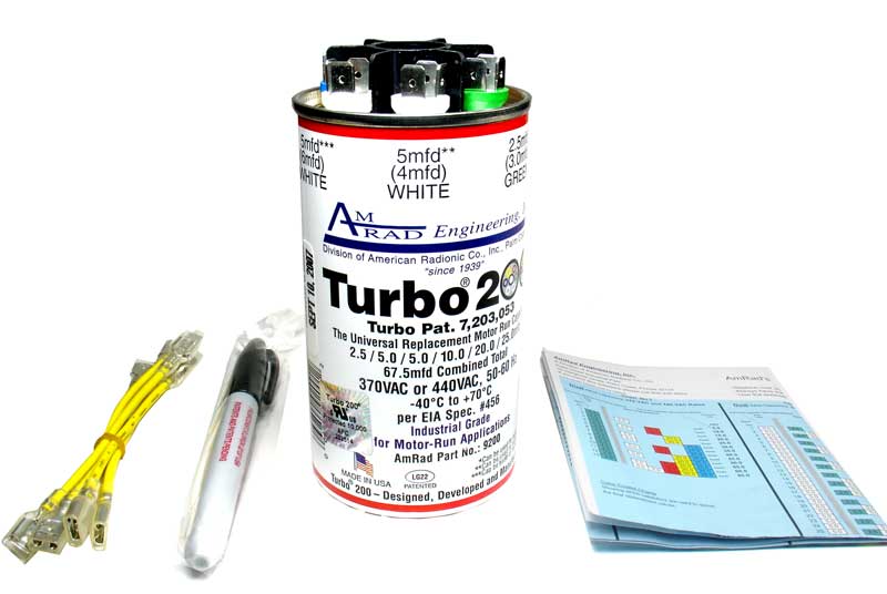Rheem 439100 Turbo 200 Capacitor (2.5 Mfd - 67.5 Mfd)