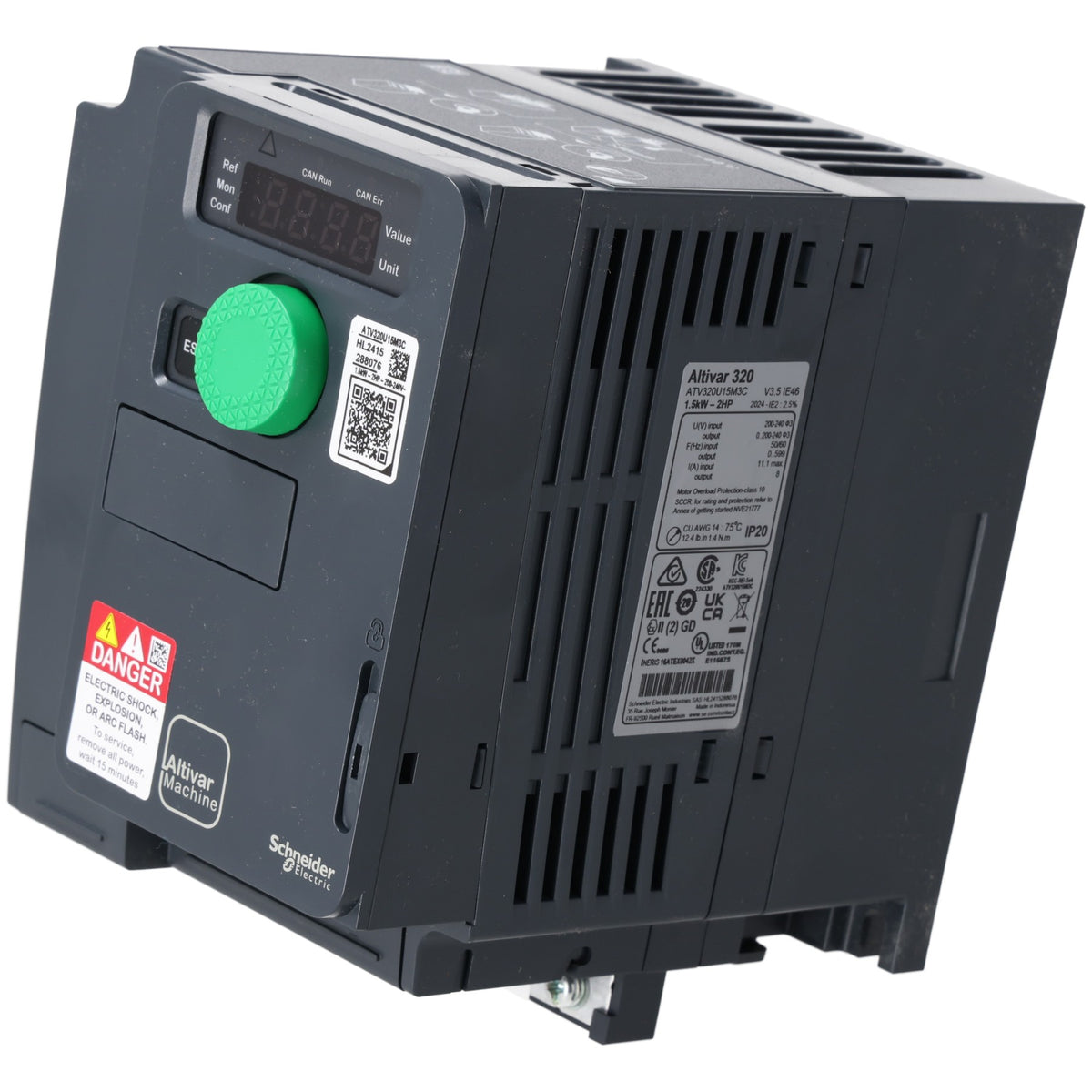 Rheem 47-109395-01 Variable Frequency Drive Program - 2 Wire - 2 Hp Schneider ATV320