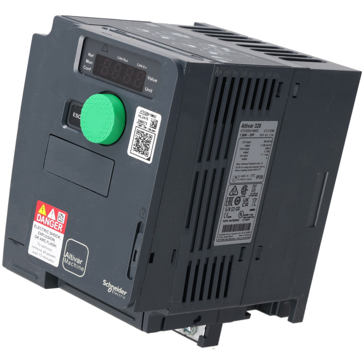 Rheem 47-109395-02 Variable Frequency Drive Program - 230V - 2 Wire - 2 Hp Schneider ATV320