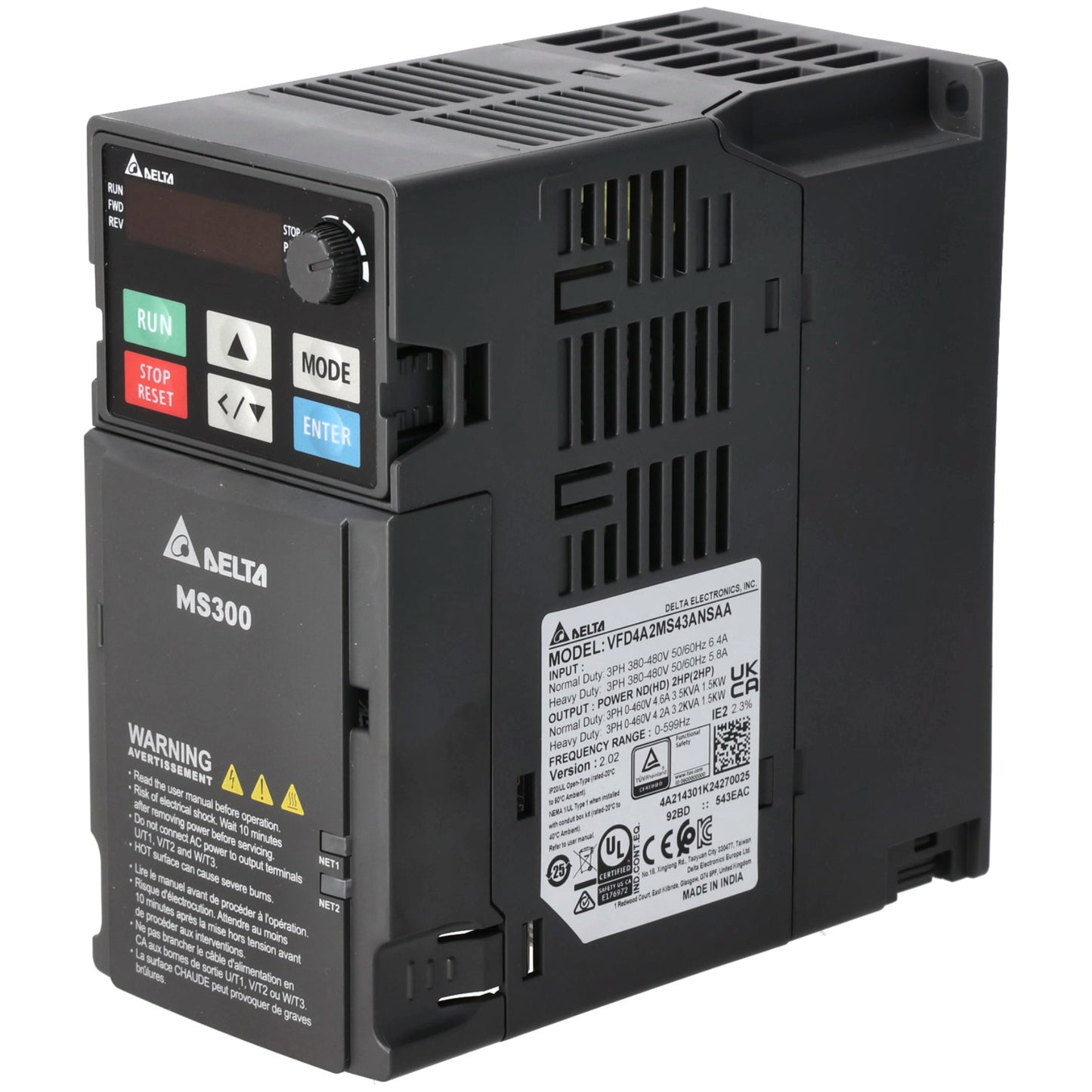 Rheem 47-109531-10 Program - Vfd - 2 Hp 460V - Non-Ddc (Delta)