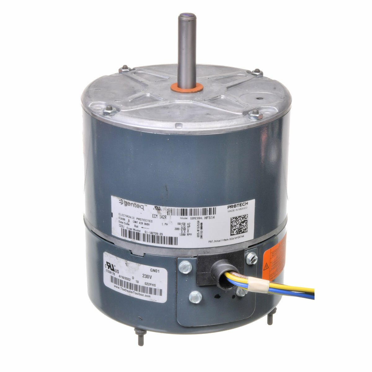 Rheem 51-102728-29 1/3 H.p. Direct Drive Motor