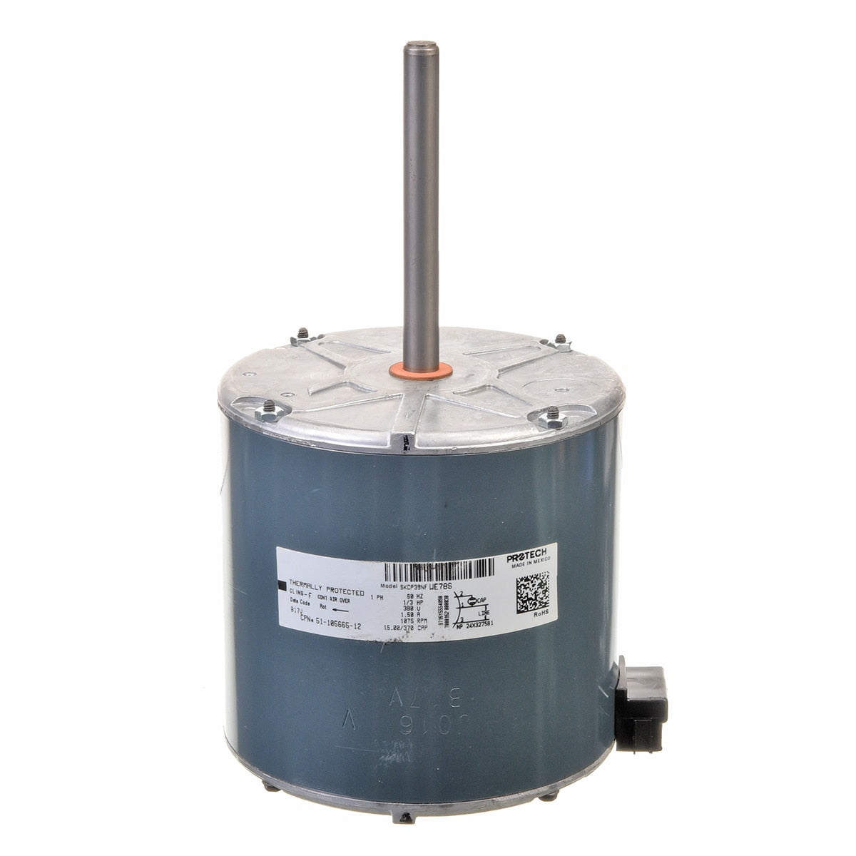 Rheem 51-105665-12 1/3 H.p. Motor Genteq 5KCP39NFWE78S