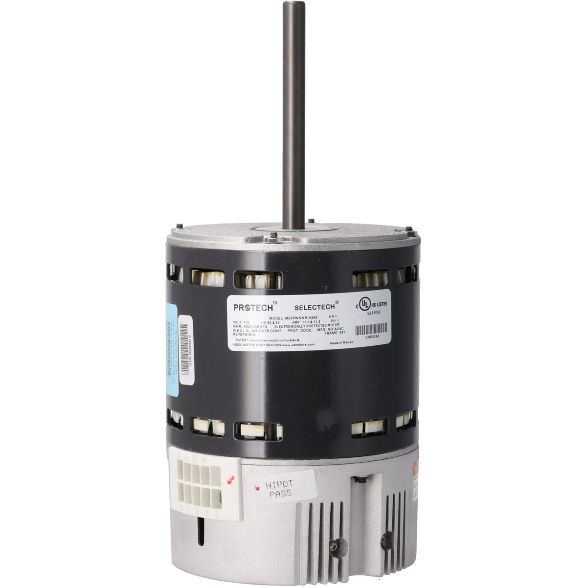 Rheem 51-106543-25 Motor 1 Hp Nidec Selectech
