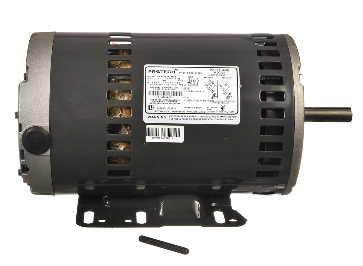 Rheem 51-42369-02 Motor 1.5 Hp P63PYEPK-3817 Emerso