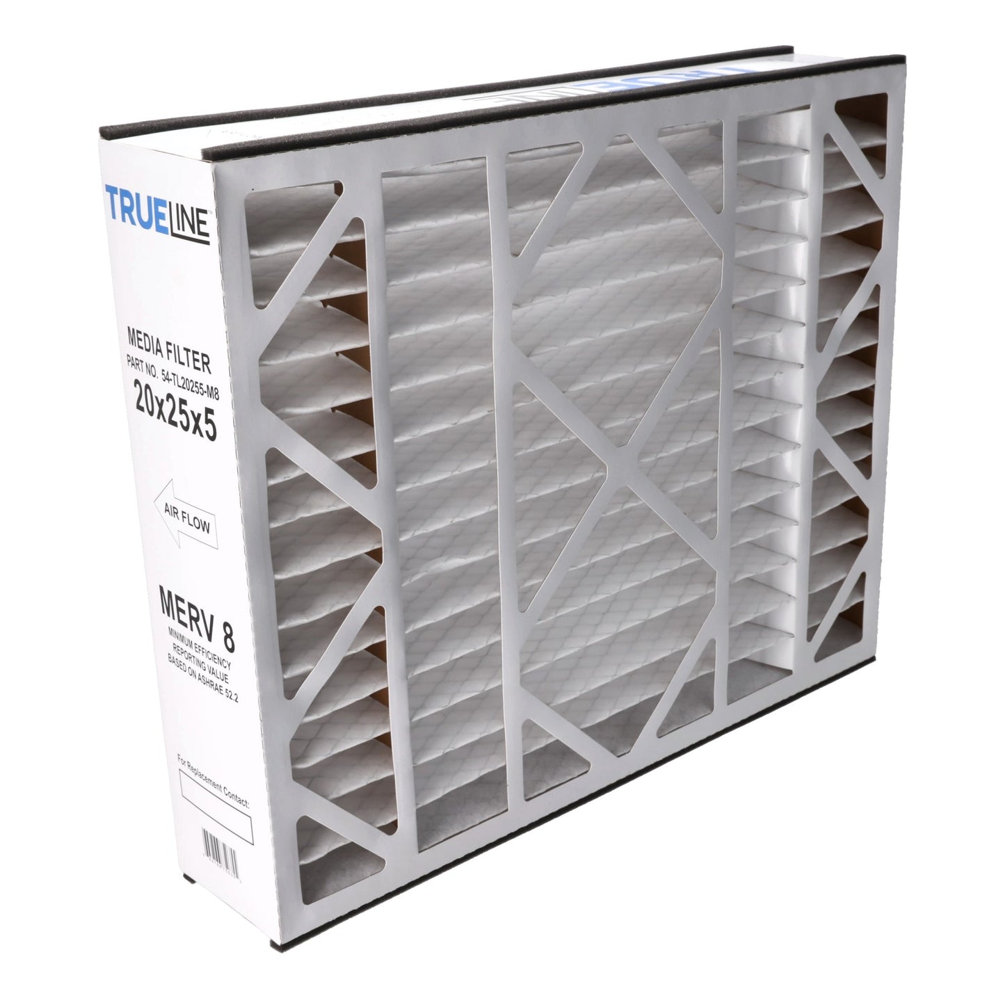 ProTech 54-TL20255-M8 Merv 8 Media Filter Replacement - 5 in. X 20 in. X 25 in.
