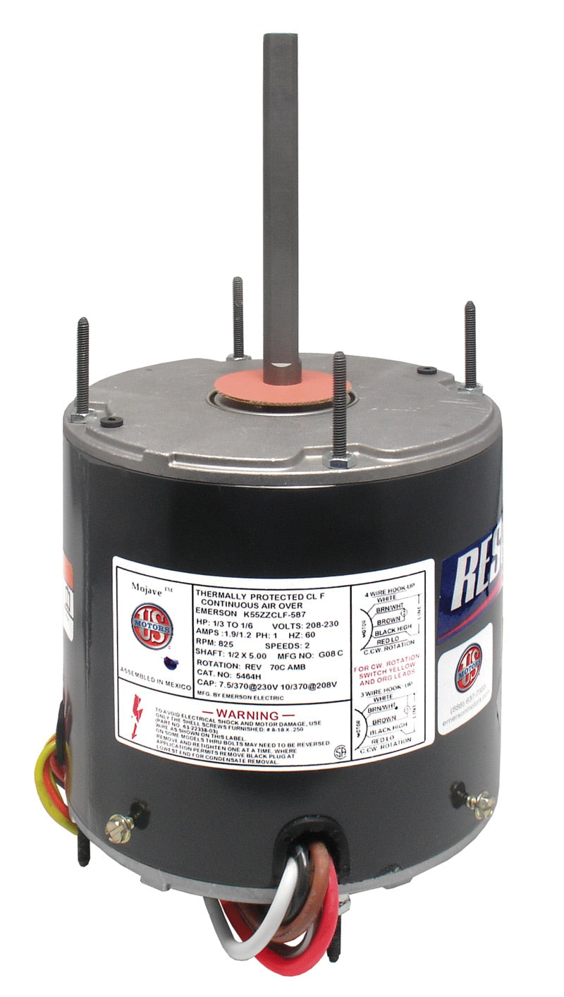 Rheem 5464H Motor- 1/3 - 1/6 Hp K55CLF0587 Em