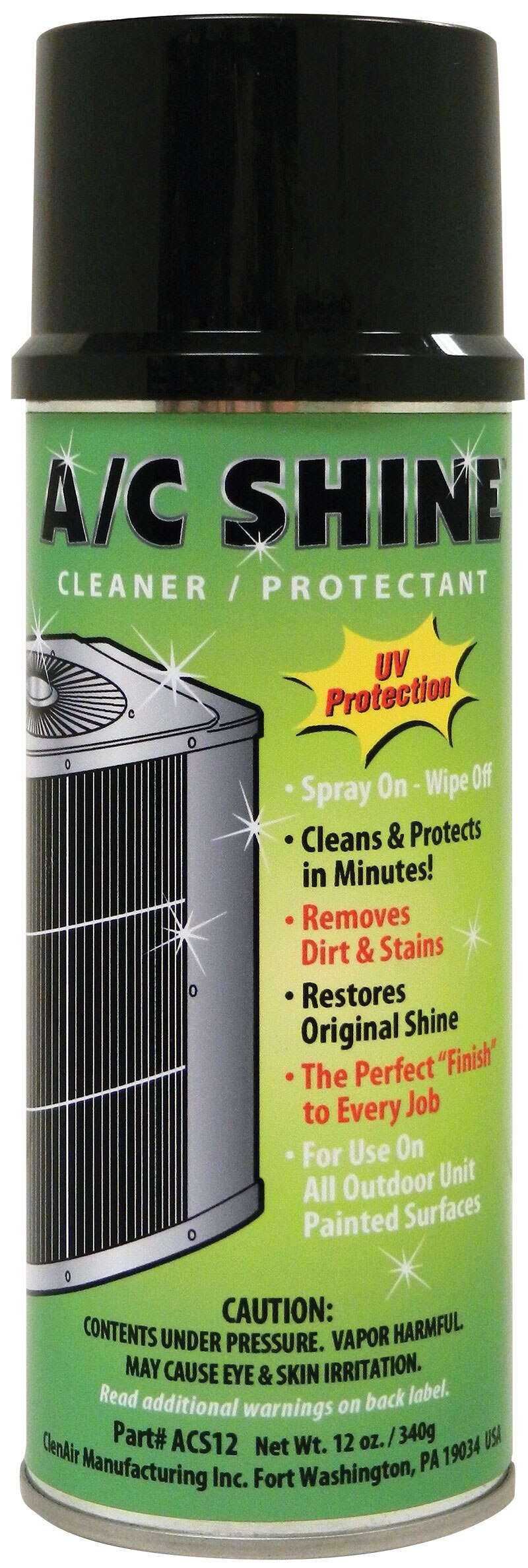 Rheem 61118 A/c Shine Outdoor A/c Unit Cleaner/protectant Aerosol - 16 Oz.