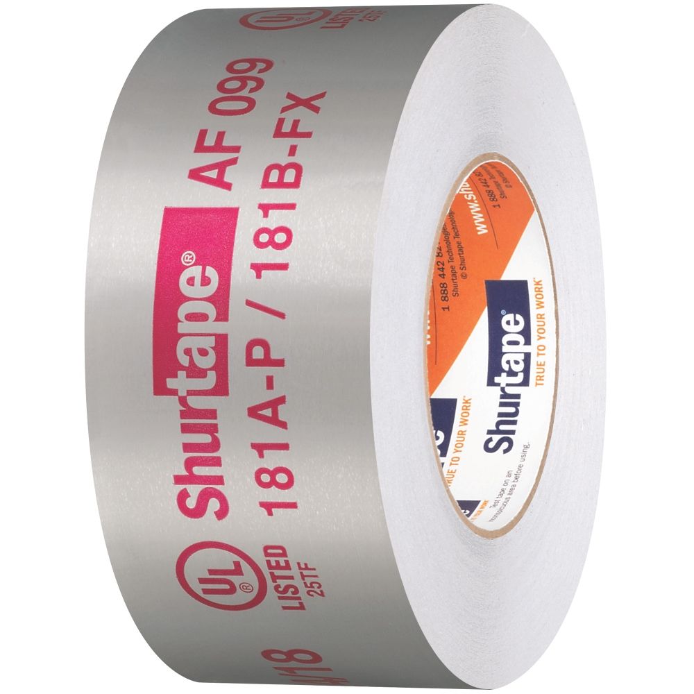 Rheem 86-232622 Duct Tape - Foil - UL181A-P/UL181B-FX - 2-1/2 in. X 60 Yds. (Af 099)
