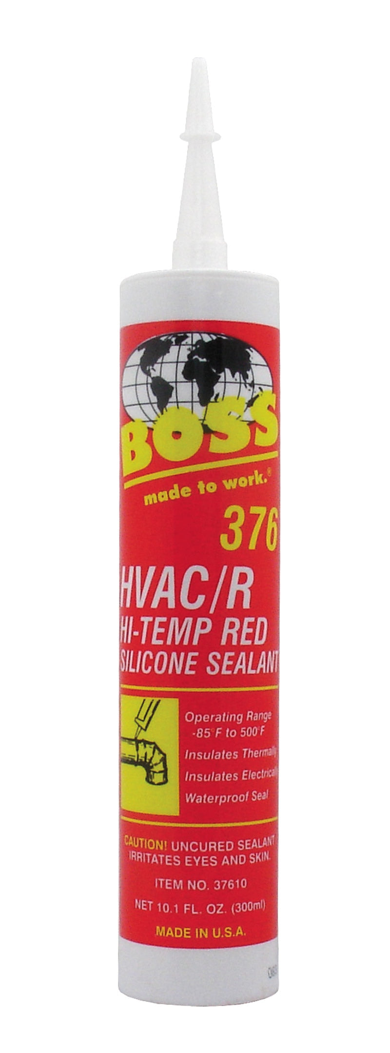 Rheem 86-376R Caulk-Red Silicone(hi-Temp) (12/CASE)