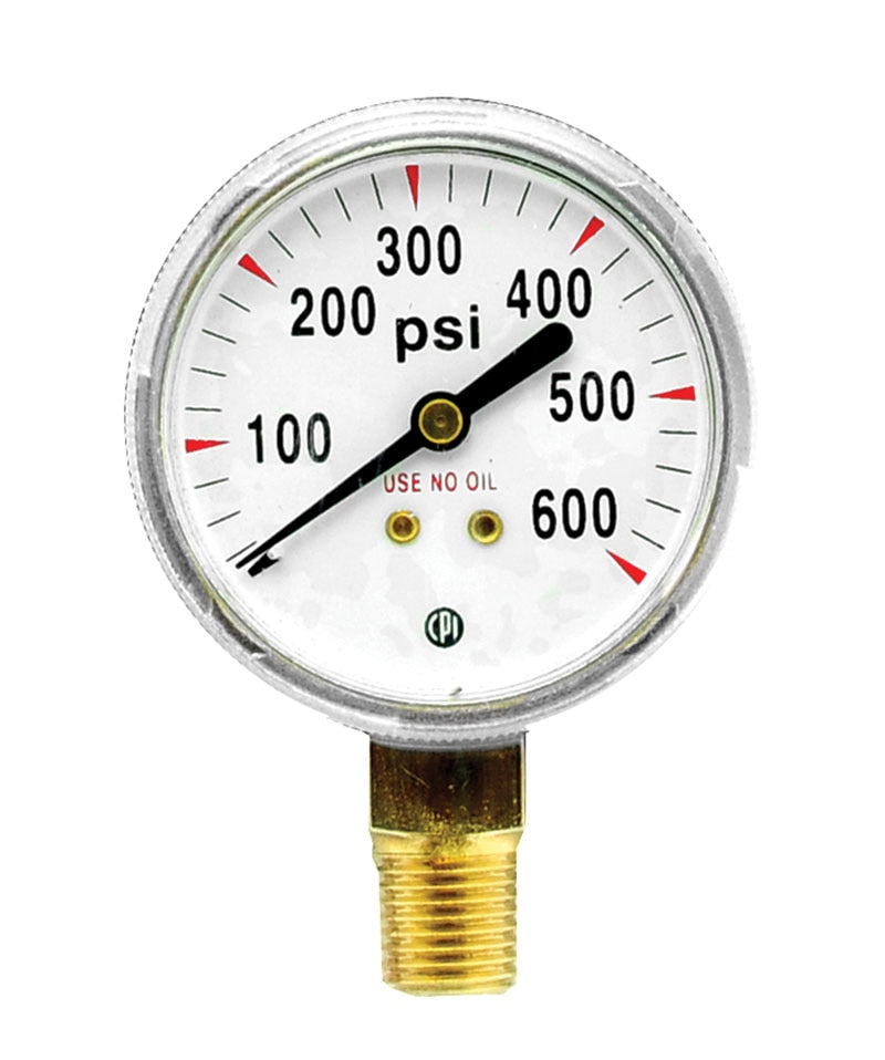 Rheem 87-G8D Replacement GAUGE-600 Psi 2 Brass