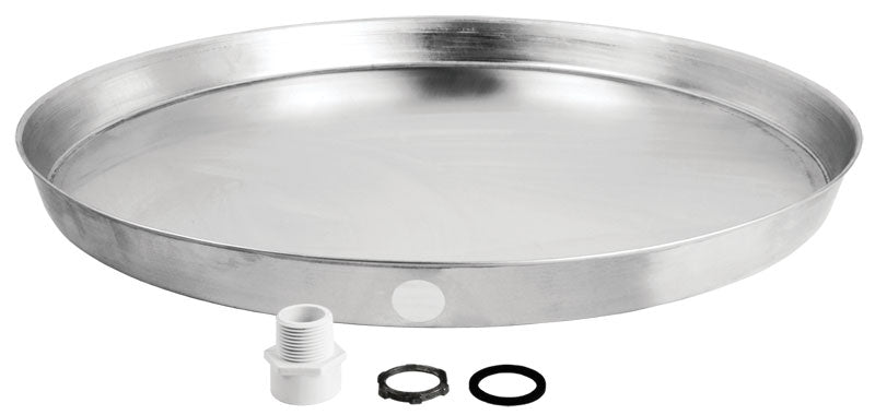 Rheem AP12940 26 Alum Drain Pan W/fittings CONFIG=20352-485591