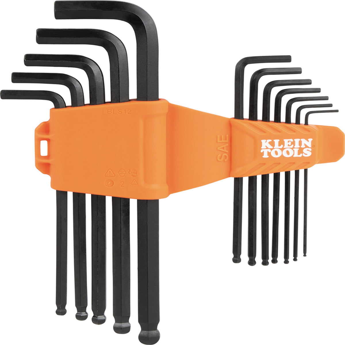 Rheem BLS12 L-Style Ball-End Hex Key Wrench Set, Sae, 12-PIECE