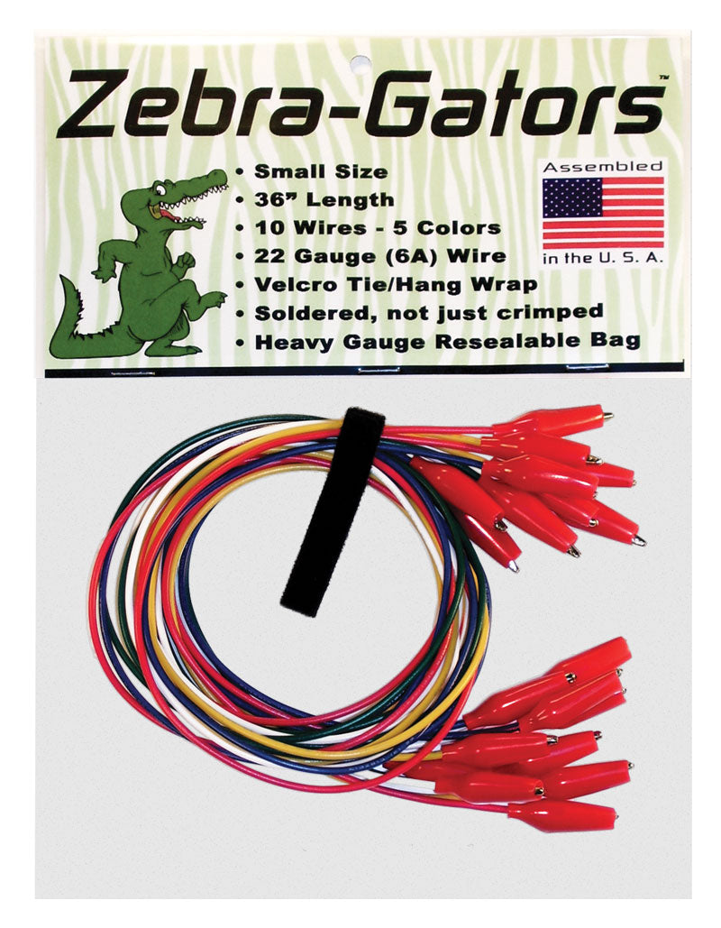 Rheem ZG002 Zebra-Gators Alligator Clips