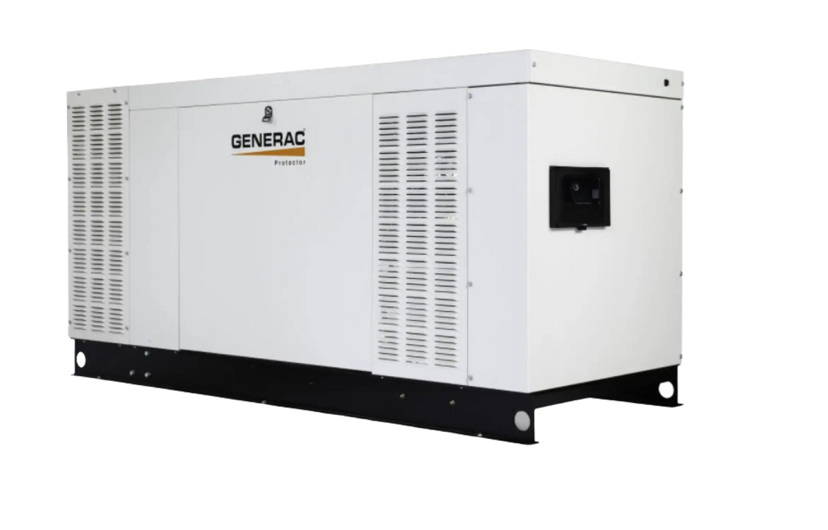 Generac RG08045GNAC Protector 80kW Liquid Cooled 3 Phase 120/208V Standby Generator Scaqmd Compliant New