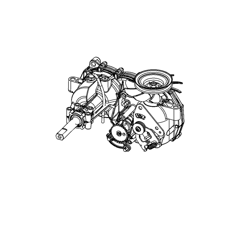 Ariens 05172700 Hydrostatic Transaxle, Left Hand
