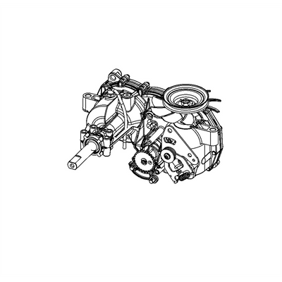 Ariens 05172700 Hydrostatic Transaxle, Left Hand