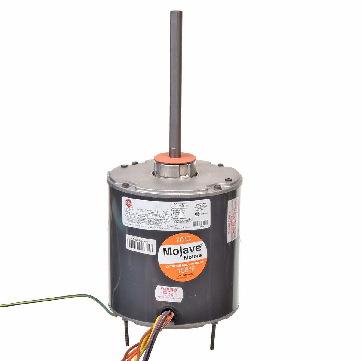 Rheem 1870H Condenser Fan Motor - 1/2HP 208/230V Rev