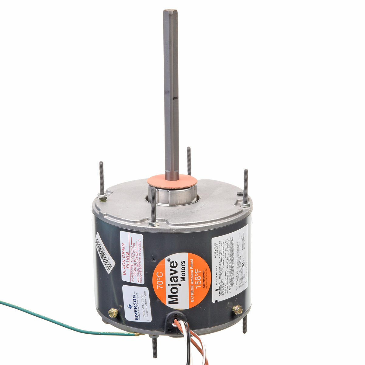 Rheem 1872H Condenser Fan Motor - 1/8HP 208/230 Rev