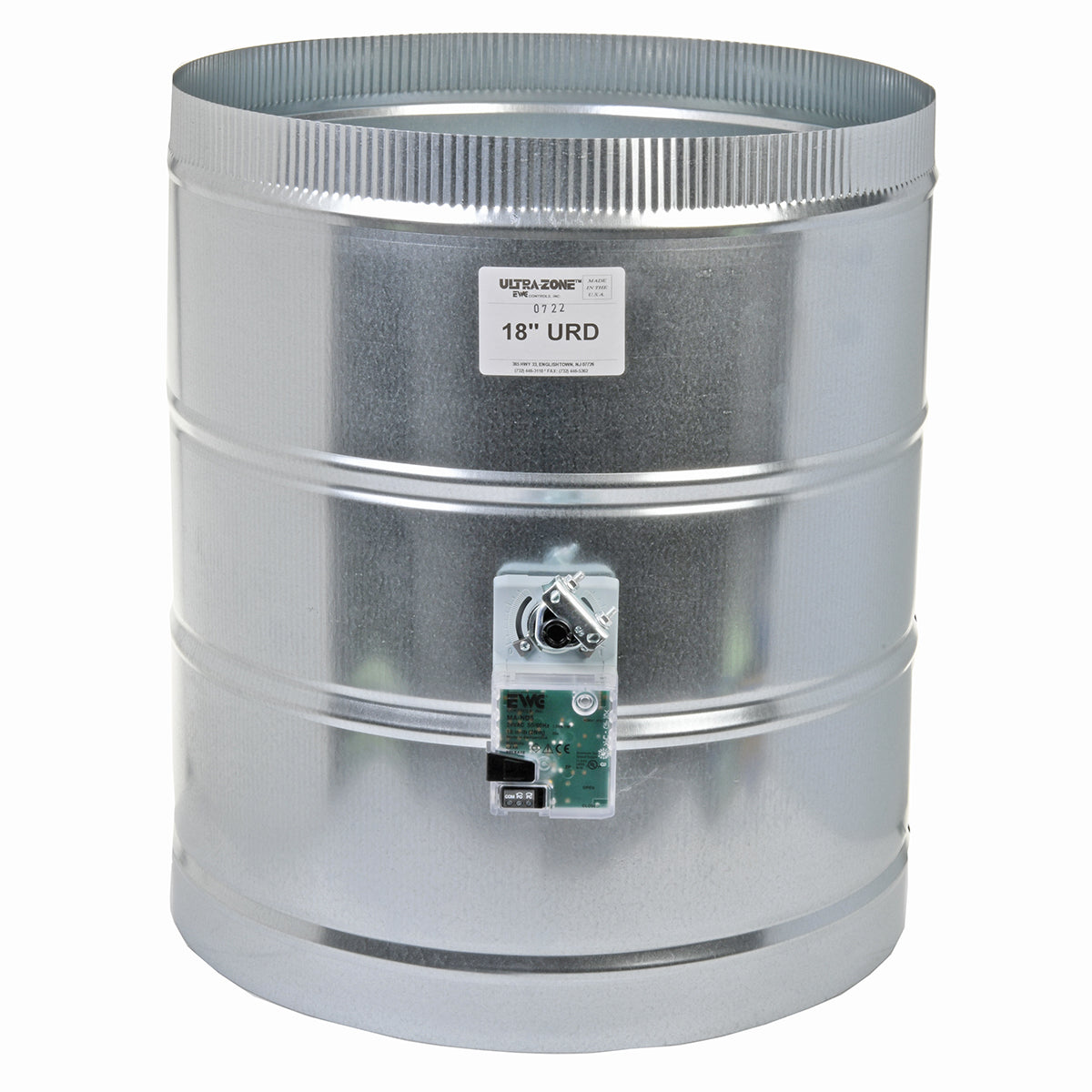 Rheem 18URD Motorized Damper - Round 18 in.