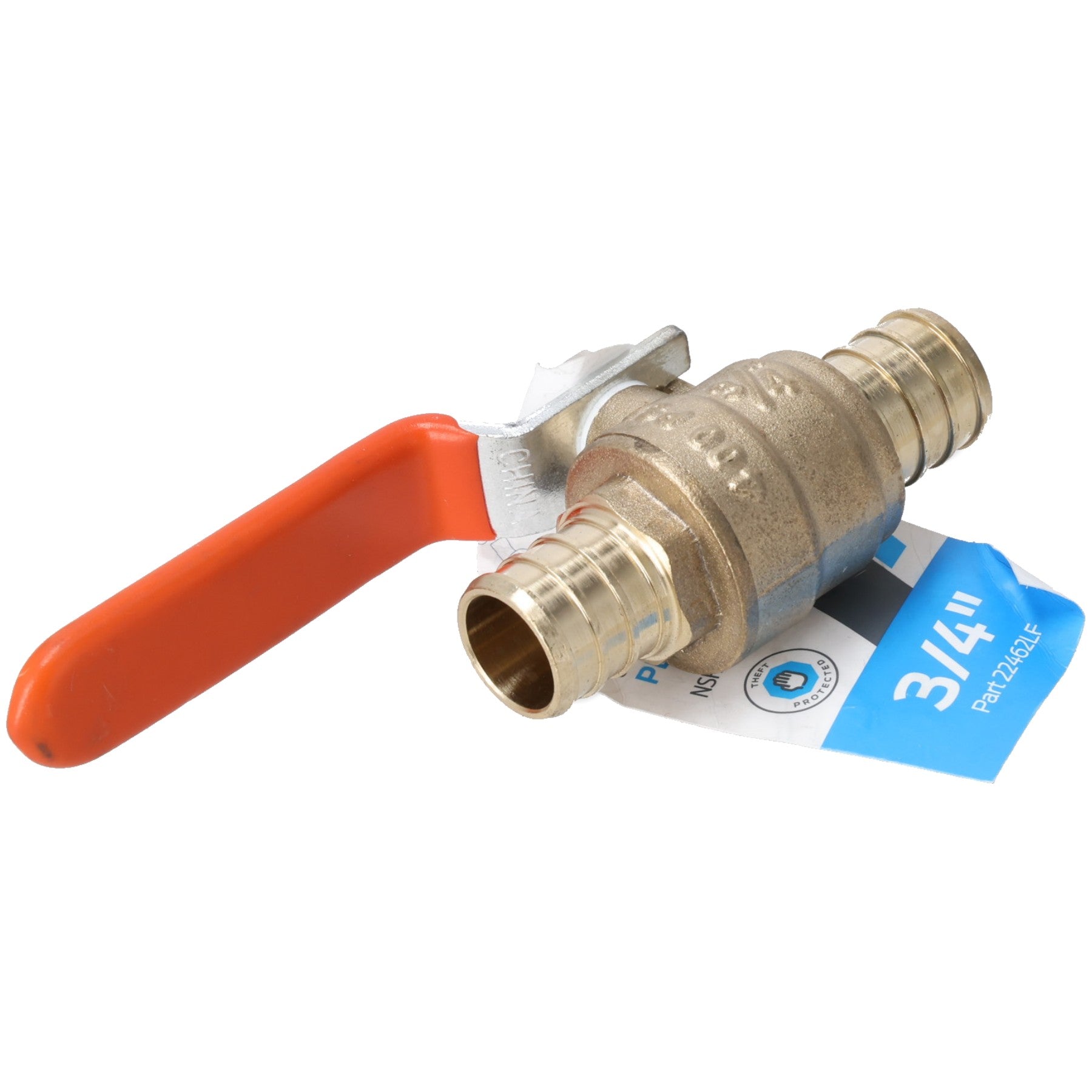 Rheem 22462LF Pex Ball Valve - 3/4 in. Sharkbite, Lead Free
