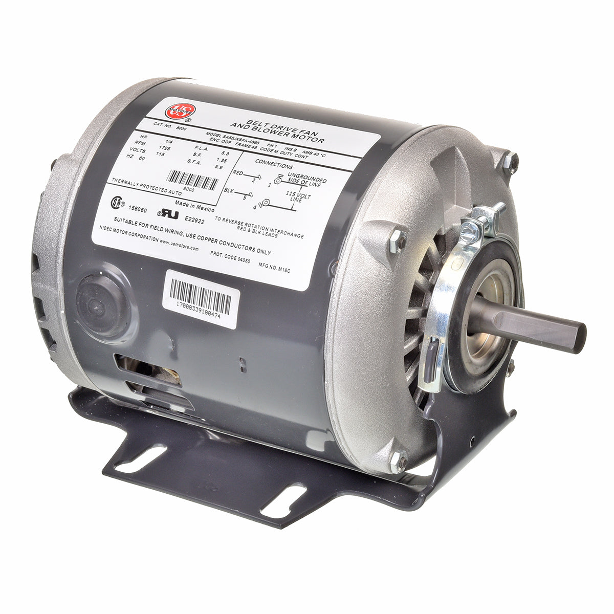 Rheem 8000 Belted Fan & Blwr Mtr-Split Phase (Oodp)