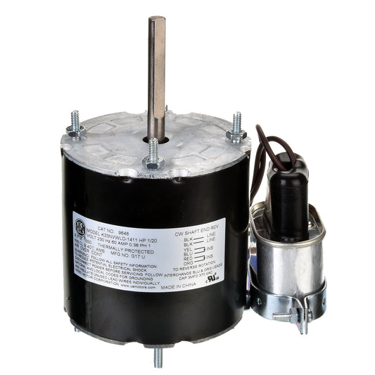 Rheem 9648 Refrigeration Motor - 1/20 Hp 1550 Rpm 208-230V Cw Oao