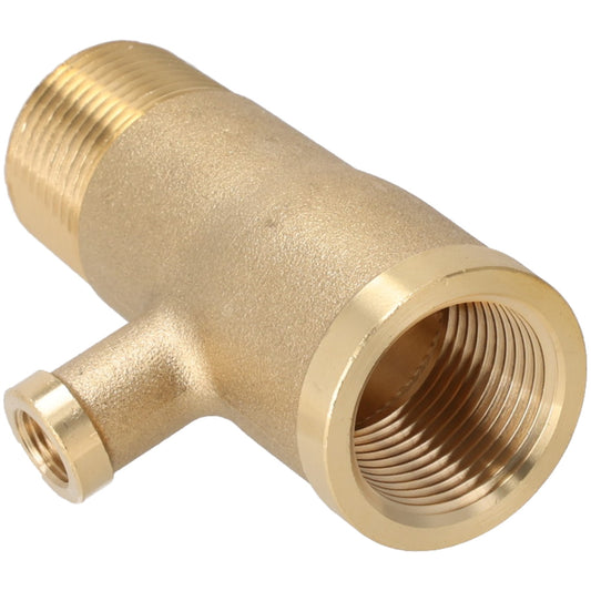Rheem AP24382 3/4" Bspt-F X 3/4" Nptm X 1/8" Nptf Street Tee