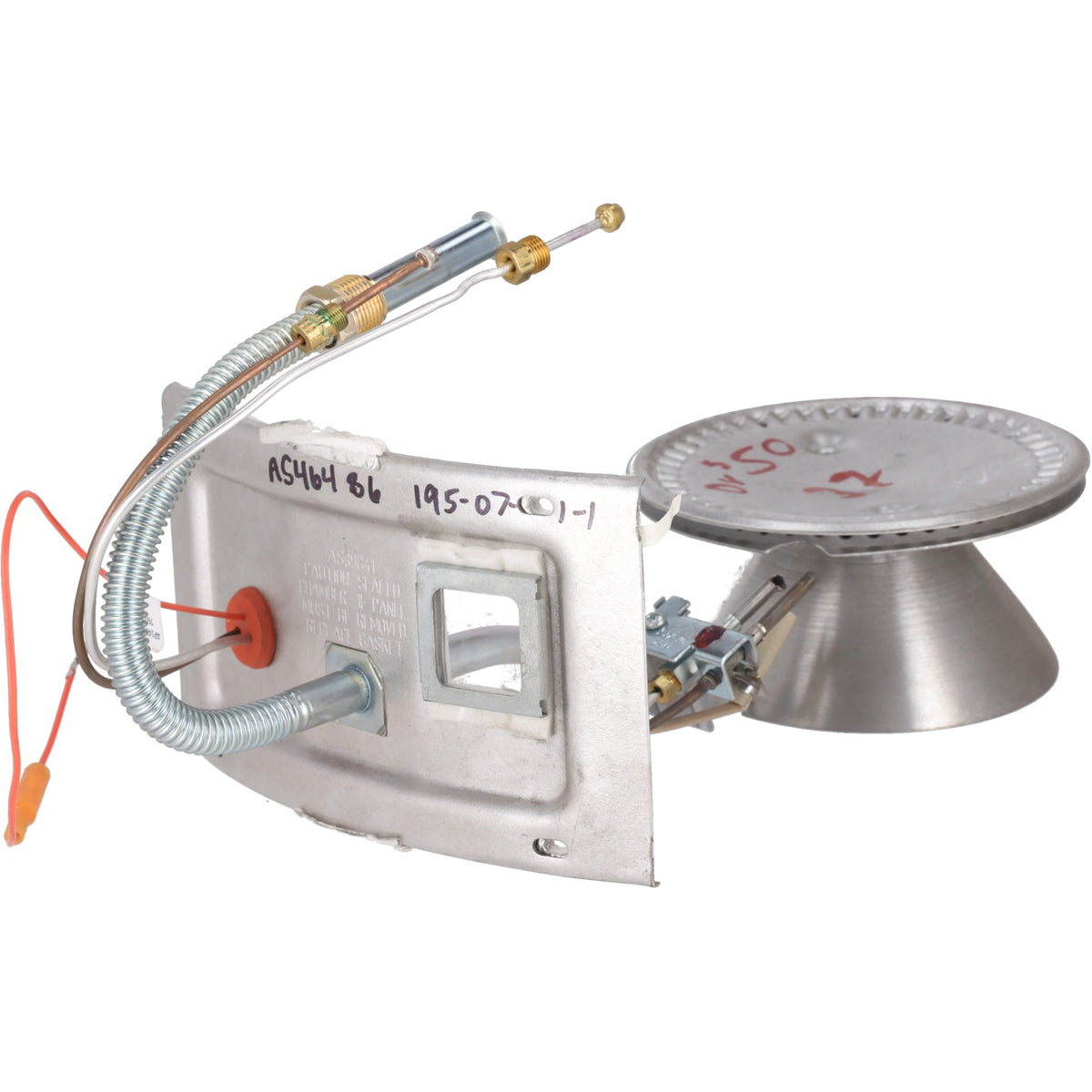 Rheem AS46486 Assembly - Burner/door - 18" Dia - Nat (Wr) - 33KBTU - Dv