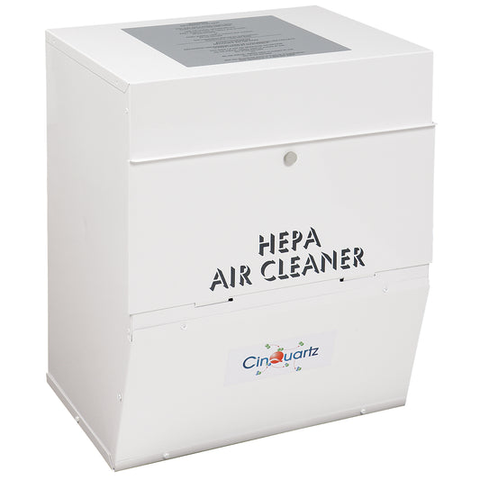 Rheem CQAHEPADM400-VS-WHT Wall/duct-Mount Hepa Air Cleaner - White