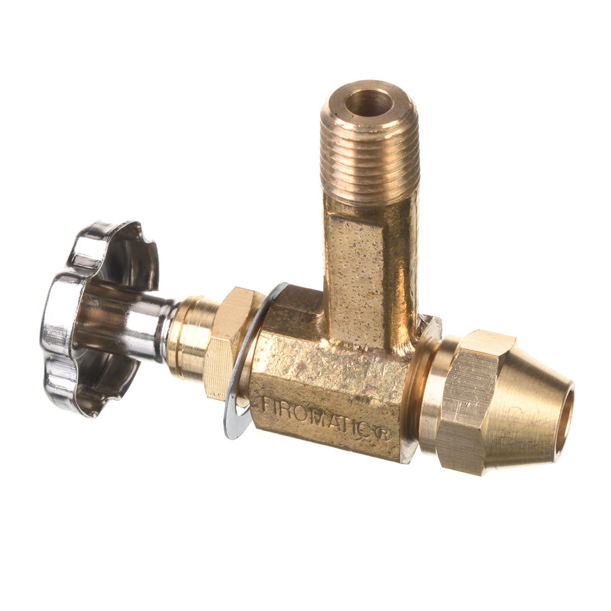 Rheem DIB463910 Fusible Burner (Angle) Oil Tank Valve - 3/8 in. Flare X 1/4 in. Mnpt