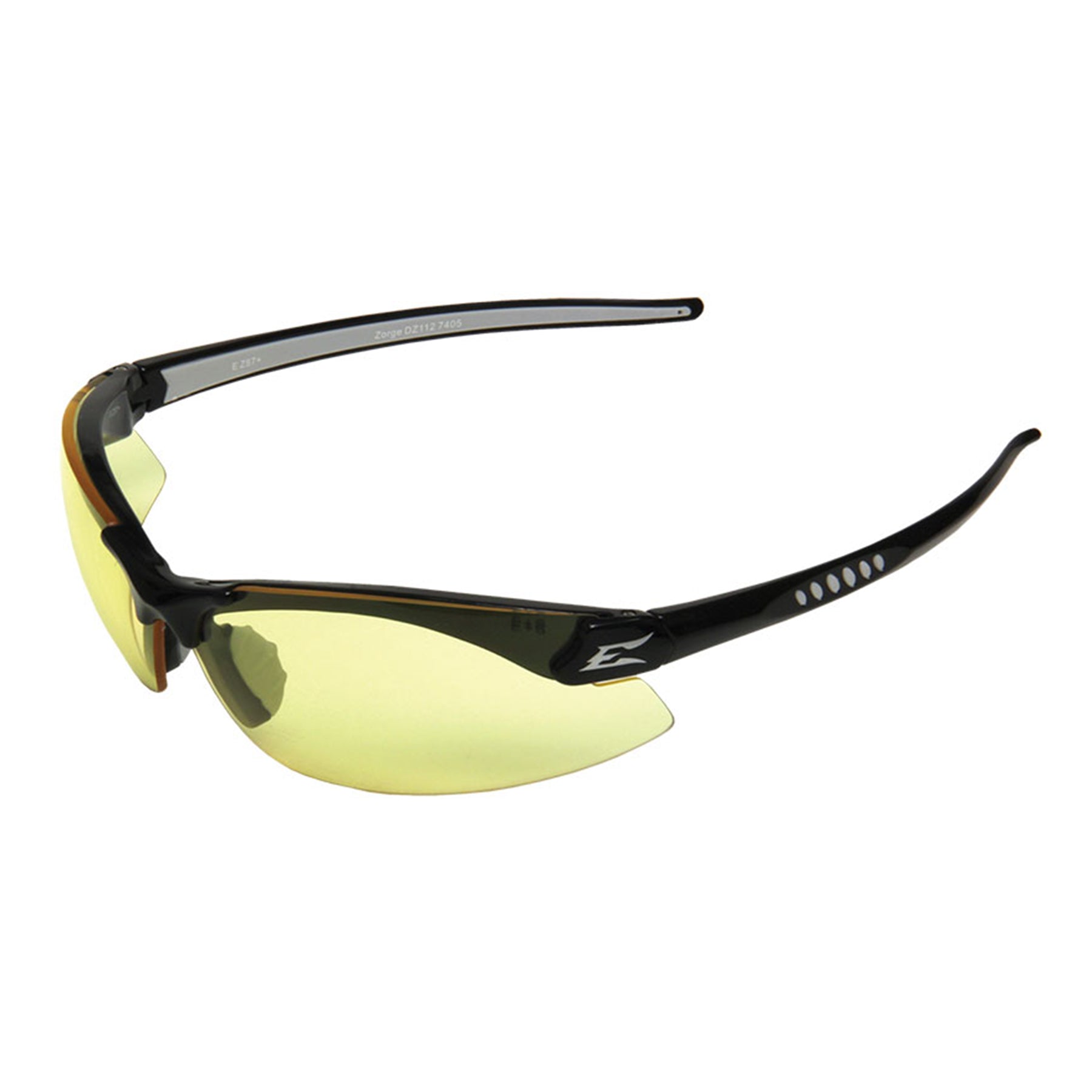 Rheem DZ112-G2 Safety Glasses - Zorge G2 - Black Frame/yellow Lens
