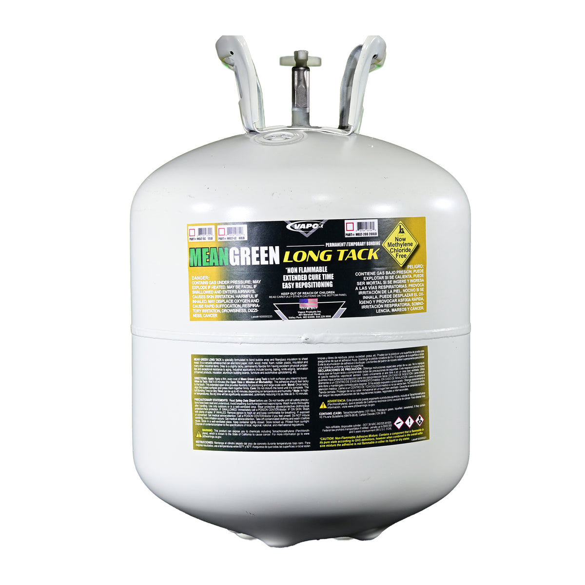 Rheem MGLT-LC Mean Green Long Tack Adhesive 40 Lb Cylinder