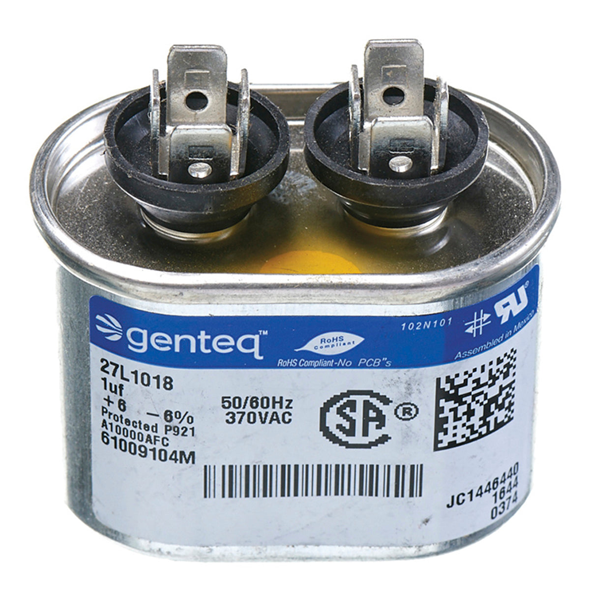 Rheem PD439105 Capacitor - 1/370 Single Oval