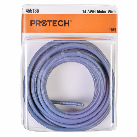 Rheem PD455136 14 Awg 15FT Motor Hook-Up Wire Blue