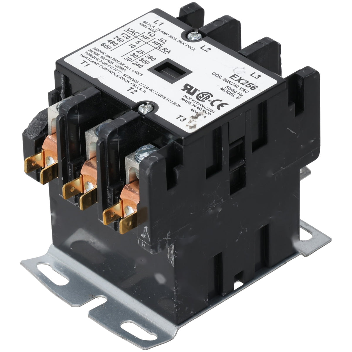 Rheem RTE10299 Relay, 3 Pole Contactor 208/24, HCCY3XU06CJ284
