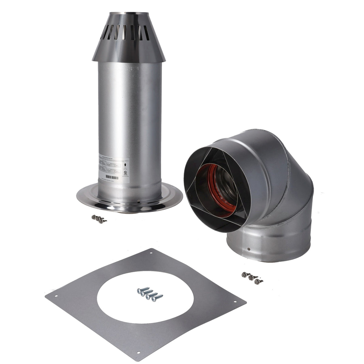 Rheem RTG20291-1 Horizontal Vent-Cone Termination Kit (2 in. X 6 in. Wall)